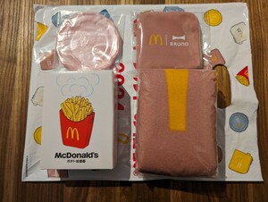 マクドナルド 福袋 BRUNO　希少　ピンク　匿名配送　送料無料