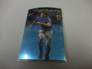 カルビー 2006 日本代表 M-06 宮本恒靖 ガンバ大阪 限定 メタリック サッカーカード