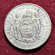 イギリス　1818 年 ジョージ3世 1/2クラウン ハーフクラウン アンティーク モダンコイン 大型銀貨 古錢 _画像2