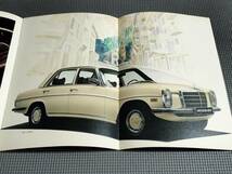 メルセデスベンツ 総合カタログ 1974年 450SEL/450SL/280CE/280/240D/230.6_画像4