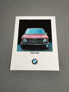 BMW 1800 English version catalog 1970 year 