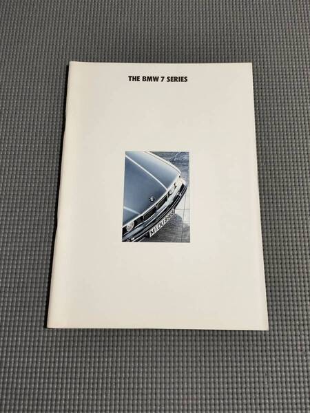 BMW 7シリーズ E32 カタログ 1992年
