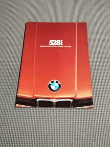 BMW 528i каталог 1979 год E12