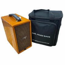 ◆◇◆ AIR PULSE BY PHIL JONES CUB-AG100 ギターアンプ 楽器 茶 アンプ ギター 木製 音響 エレキギター 中古品 USED_画像1