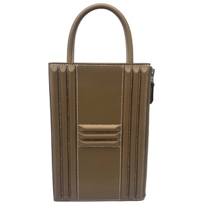 エルメス HERMES カデナバッグ エトゥープ タデラクト/B刻印/SV金具 ハンドバッグ レディース 中古