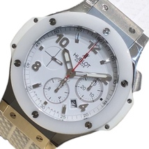 ウブロ HUBLOT ビッグバン サンモリッツ 301.SE.230.RW SS×ラバー 腕時計 メンズ 中古_画像1