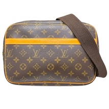 ルイ・ヴィトン LOUIS VUITTON リポーターPM M45254 ブラウン モノグラム ショルダーバッグ レディース 中古_画像1