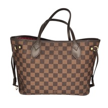 ルイ・ヴィトン LOUIS VUITTON ネヴァーフル PM N41359 ダミエ・エベヌ キャンバス ハンドバッグ レディース 中古_画像4