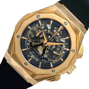 Ubro Hublot Classic Fusion Aero Fusion Chrono 525.0180.rx.orl18 King Gold K18PG WATCH Используемые мужчины