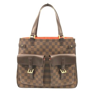 ルイ・ヴィトン LOUIS VUITTON ユゼス N51128 ダミエ・キャンバス ハンドバッグ レディース 中古