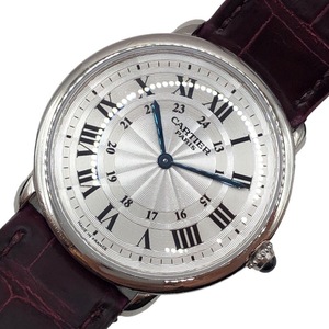 カルティエ Cartier ロンド ルイ カルティエ W1528051 PT 腕時計 レディース 中古