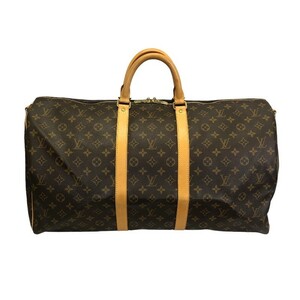 ルイ・ヴィトン LOUIS VUITTON キーポル・バンドリエール55 M41414 モノグラムキャンバス ボストンバッグ ユニセックス 中古