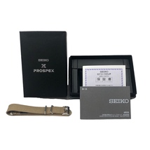 セイコー SEIKO プロスペックス ダイバースキューバ SBDC141 ブラック文字盤 SS/ ポリエステルストラップ 腕時計 メンズ 中古_画像9