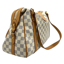 ルイ・ヴィトン LOUIS VUITTON ストレーザPM N42220 ダミエ・アズール キャンバス トートバッグ レディース 中古_画像2