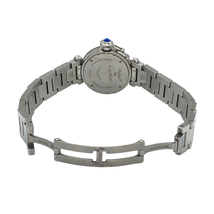 カルティエ Cartier ミスパシャ W3140007 シルバー ステンレススチール 腕時計 レディース 中古_画像5