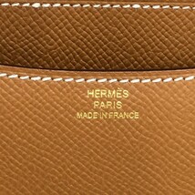 エルメス HERMES コンスタンス３ ミニ U刻 ゴールド ゴールド金具 エプソン ショルダーバッグ レディース 中古_画像6