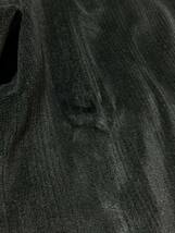 ガルフィーGALFY BY CRUTCH ベロアパンツ ワイドパンツ 男女OK　　バイクラッチ ウエストドローコード ブラックパンツ ユニセックス 柳8950_画像8