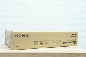 【H0001】★未開封品★SONY★ソニー★BDZ-FBW2200★REGZA★ブルーレイレ★2TB★4Kチューナー内臓★Ultra HD ブルーレイ　DVDレコーダー