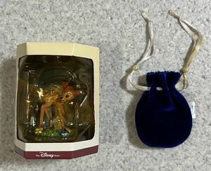  Disney * Thai колено * King dam TINY KI NGDOM серебряный эмблема Bambi фигурка аксессуары Bambi фигурка Disney 