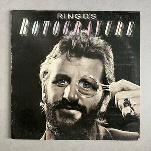 レコード ringo starr ringo's rotogravure 1976年 米国盤 リンゴ スター アナログ LP