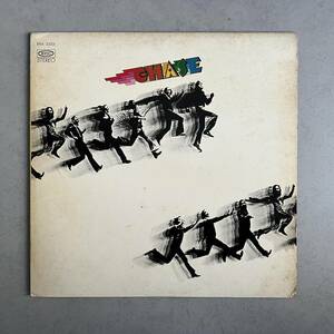 レコード chase チェイス ファーストアルバム 追跡 1971年 日本盤 ブラスロックバンド 黒い炎 アナログ LP