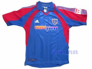 Oサイズ adidas製 FC東京 2001シーズン レプリカ ユニフォーム 700690 青×赤 FC TOKYO アディダス