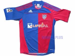 Mサイズ adidas製 FC東京 2010-2011シーズン レプリカ ユニフォーム P63019 青×赤 FC TOKYO アディダス