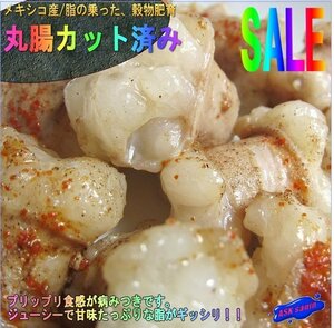 牛ホルモン「丸腸1kg-Mex」(パイプ)　本格焼肉店用..焼肉・BBQ、モツ鍋にもGOOD!!　