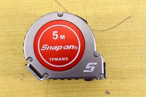 *Snap-on/ Snap-on TPMAM5 Major 5m aluminium body thing .. tape measure manual tool carpenter's tool [10652530]