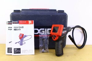 ●RIDGID/リジッド micro CA-25 デジタル検査カメラ 小型 携帯型 診断 探知 工具【10901560】