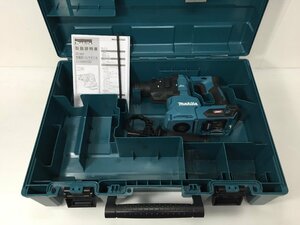 ●【美品】makita マキタ HR010GZK 充電式 ハンマドリル 40Vmax 20mm サイドハンドル ケース付き 電動工具【20403368】