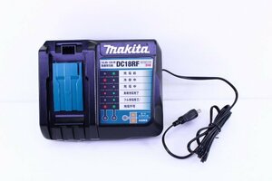 ●未使用 makita マキタ 純正 DC18RF 急速充電器 14.4V/18V対応 USB対応 100V Li-ion【10783005】