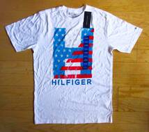トミーヒルフィガー　Tシャツ　Lサイズ　綿100%　新品　タグ付き　/　有名ブランド　格安　お買い得　2,000円均一セール_画像1