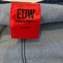EDWIN エドウィンデニムライダースジャケット EDW501 表記サイズL ひ_画像6