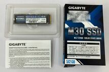 GIGABYTE M30 SSD 512GB M.2 2280 GP-GM30512G-G_画像4