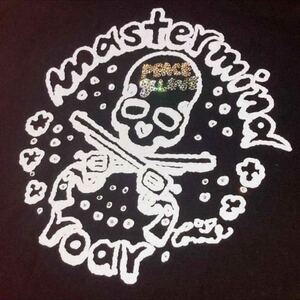  beautiful goods! Roar × mastermind Japan Swaro Skull two number . gun T-shirt size 3