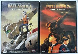 PATLABOR THE MOVIE 1&2 MANGA北米版DVDセット【送料込み】