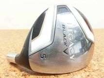 ヘッドのみ 接着タイプ♪Callaway キャロウェイ LEGACY BLACK 2011 フェアウェイウッド 5W 127cc ロフト角 18° 重量 216g 中古品♪R0087_画像1