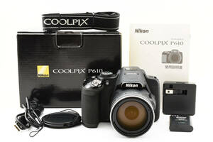 【美品】ニコン Nikon COOLPIX P610 《1440 mm相当の超望遠、コンパクトな光学60倍》 　　　 JA310162A2782