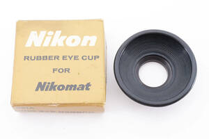 送料360円 【未使用品　コレクターズアイテム】 Nikon ニコン NIKOMAT ニコマット用 ラバーアイカップ カメラ 同梱可能　＃8503