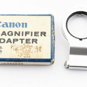 送料360円 【コレクター収集 未使用品】 CANON キャノン MAGNIFIER ADAPTER S マグニファイヤー カメラ ＃8602の画像1