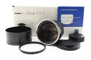 【コレクター収集　未使用品】　Carl　Zeiss プラナー PLANAR T* 85mm F1.4 ZF カメラ レンズ 同梱可能 1円　#8627