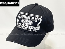 DSQUARED2　ディースクエアード　BASEBALL CAP GABARDINI キャップ[4]_画像1