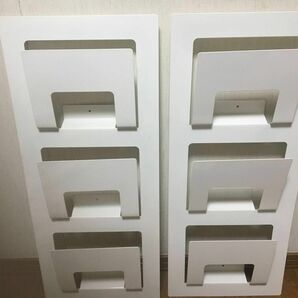 壁掛けマガジンラック IKEA 美品 収納