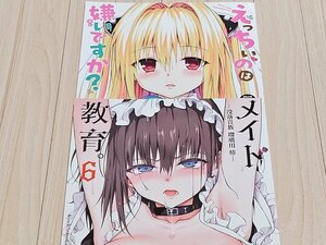 C103新刊「メイド教育6」&会場限定本「えっちぃのは嫌いですか？」会場限定新刊セット きょくちょ局 きょくちょ ToLOVEる 冬コミ