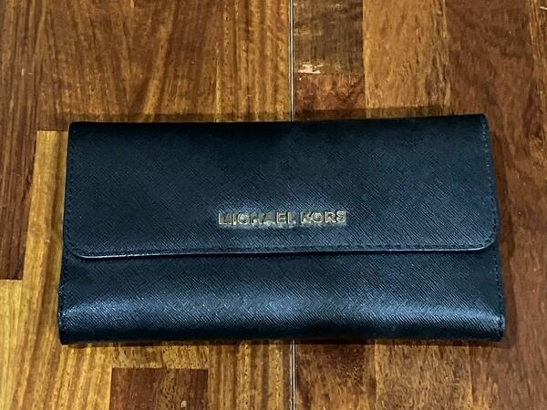 MICHAEL KORS マイケルコース 長財布 ブラック 黒