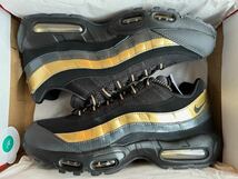 AIR MAX 95 PREMIUM METALLIC GOLD（ブラック/ブラック/メタリックゴールド/アンスラサイト）_画像1