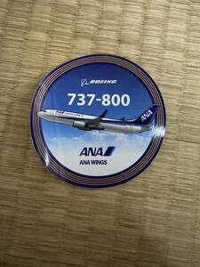 ANA 全日空 BOEING ステッカー シール ボーイング 飛行機 全日本空輸 737-800 738 非売品 グッズ