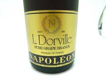 O374 ★ L.Dorvilleドーヴィル NAPOLEON ナポレオン ピュア グレープ ブランデー 700ml 40% 古酒 ★ 未開栓 長期保管品_画像8