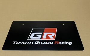 TOYOTA GAZOO Racing 展示用　プレート　1枚